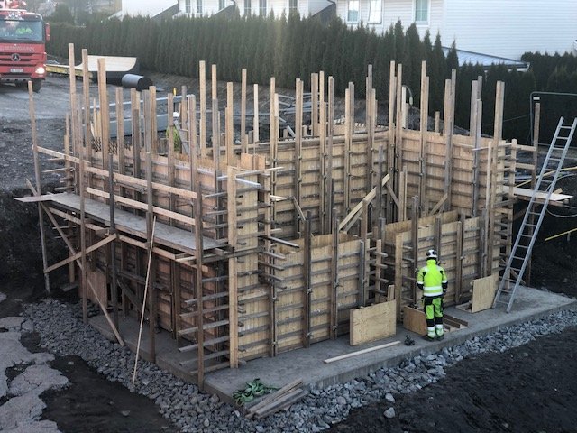 Forskaling - Ringstad anlegg - betongentreprenør